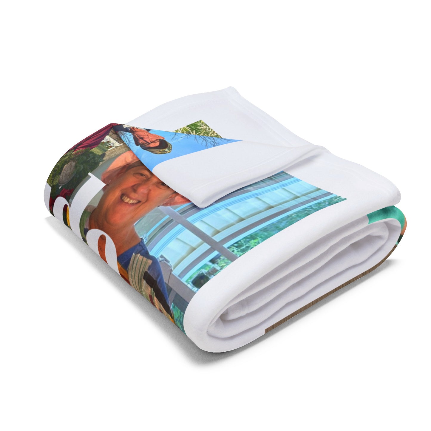 Personalized Arctic Fleece Blanket