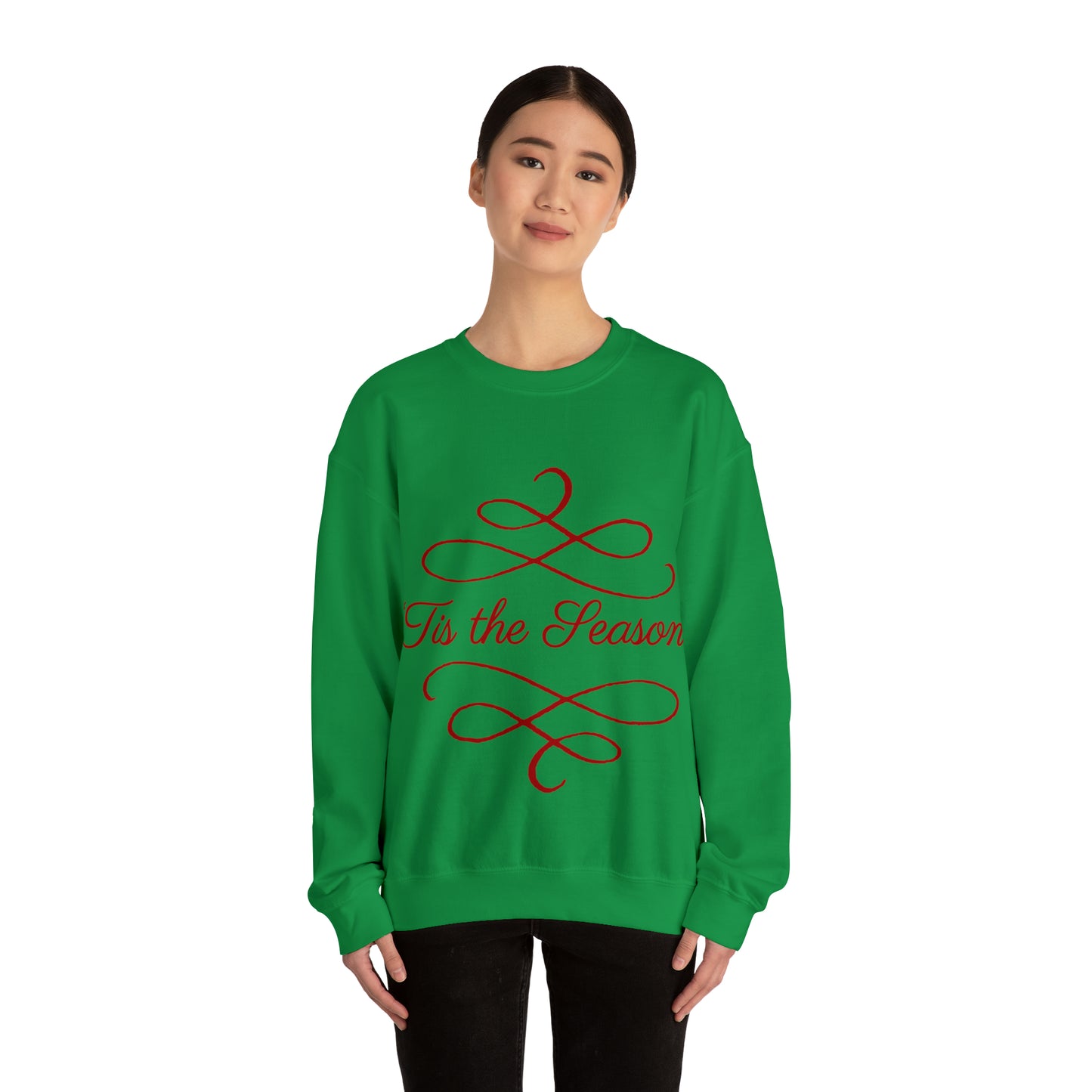 Tis the Season Holiday Unisex Heavy Blend™ Crewneck Sweatshirt