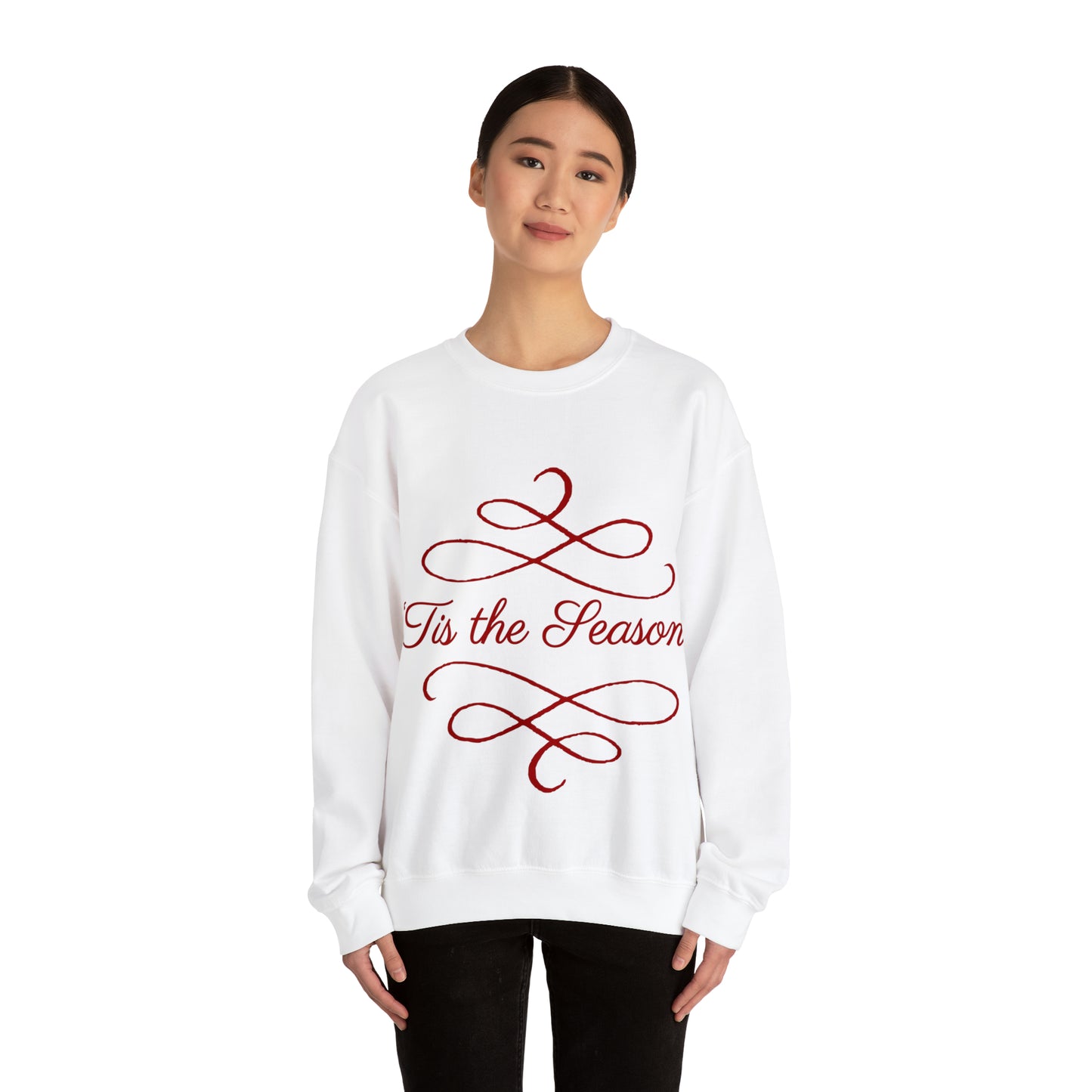 Tis the Season Holiday Unisex Heavy Blend™ Crewneck Sweatshirt