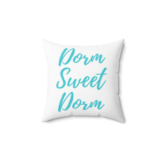 School Spun Polyester Square Pillow