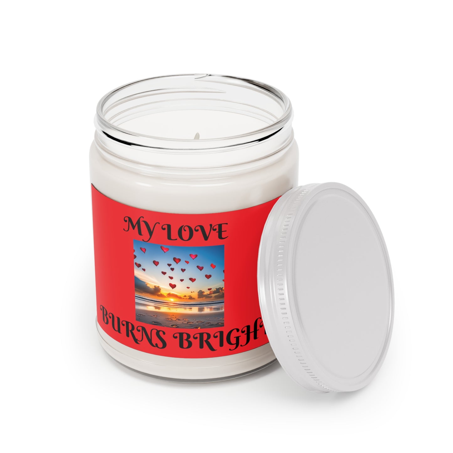 My Love Burns Bright Scented Candle, 9oz