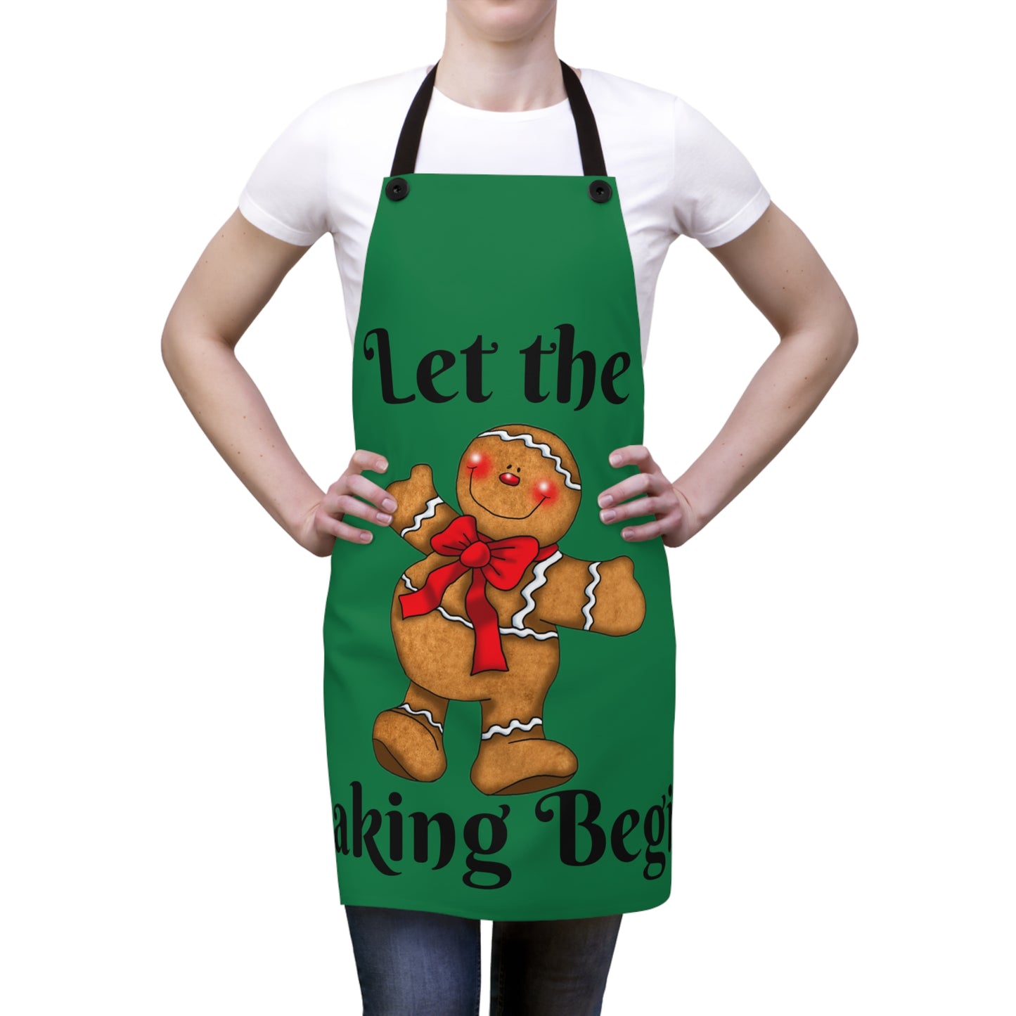 Holiday Baking Apron (AOP)