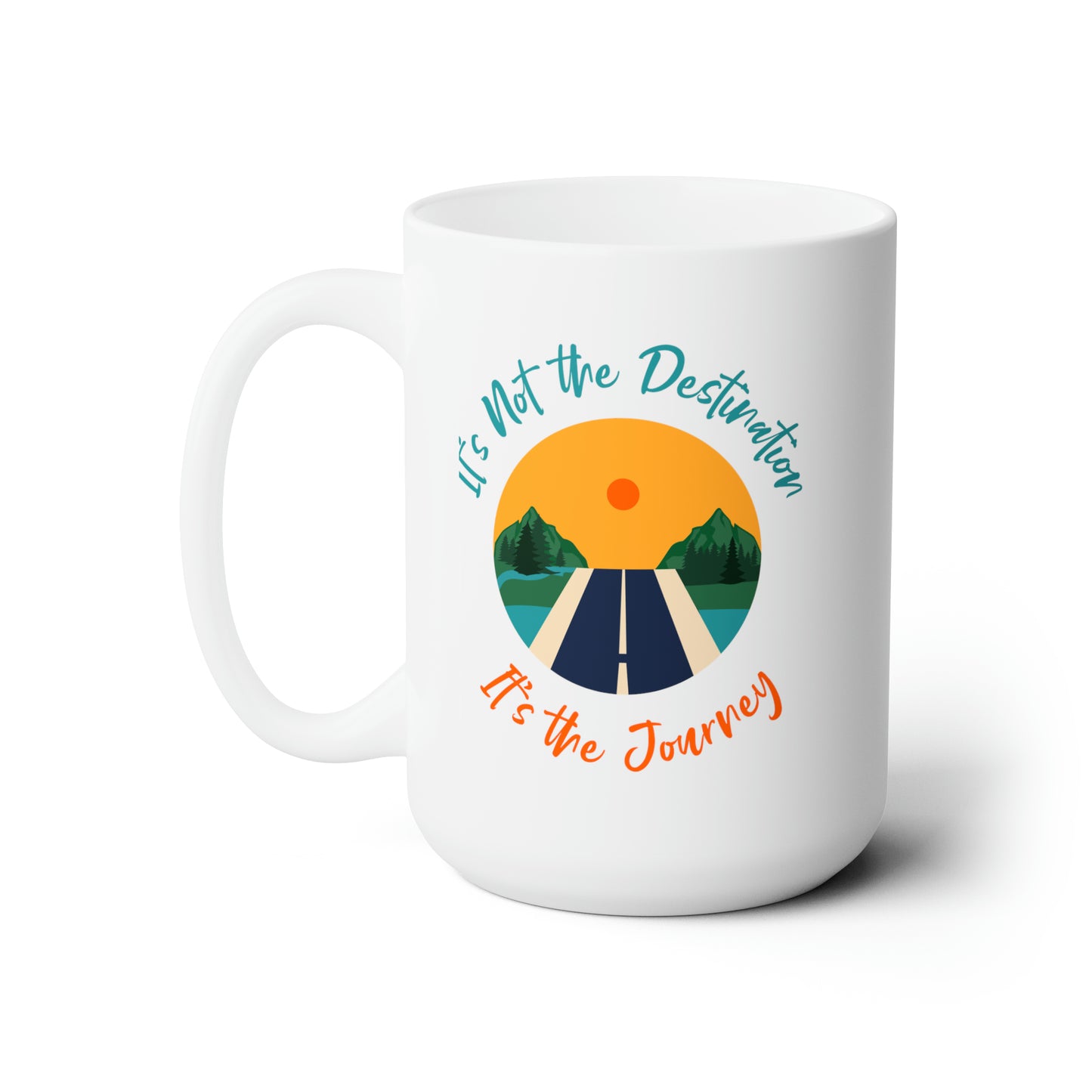 Destination Journey Ceramic Mug 15oz