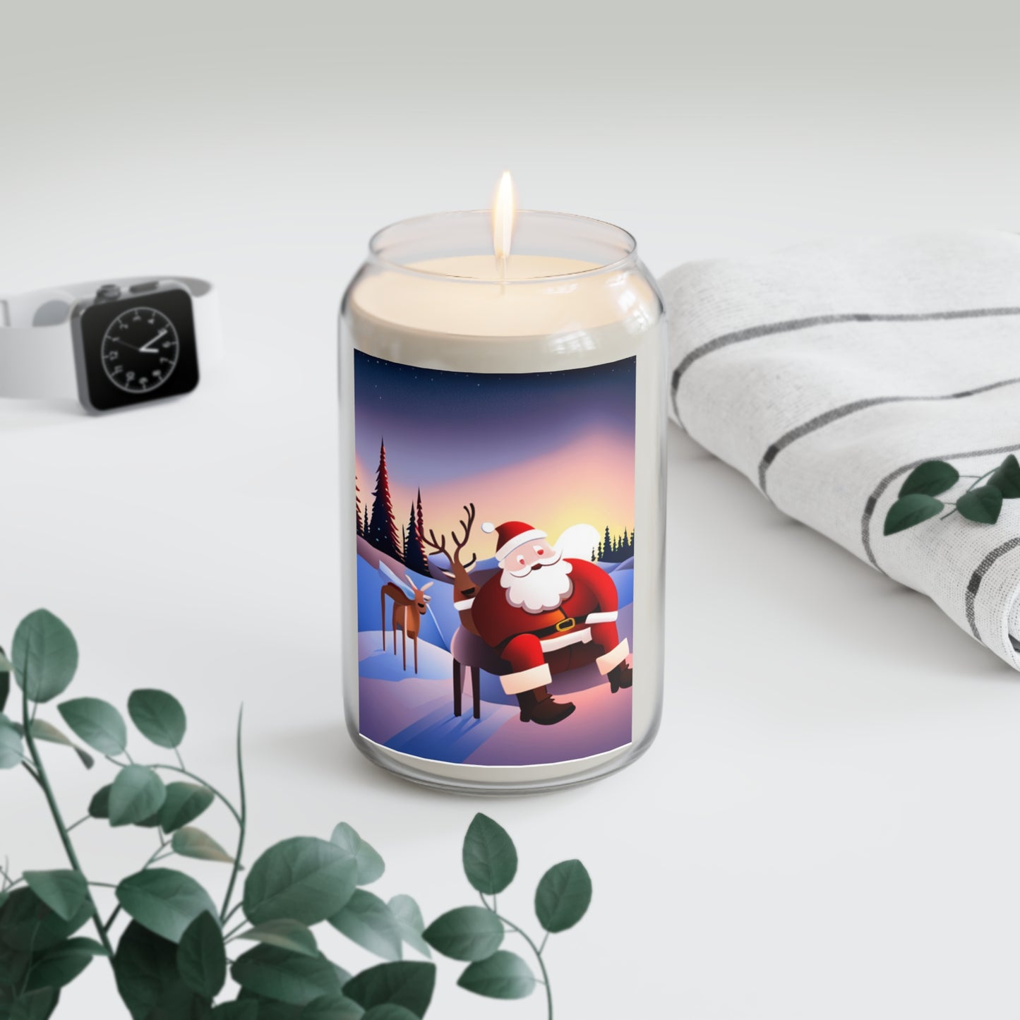 Santa Scented Candle, 13.75oz