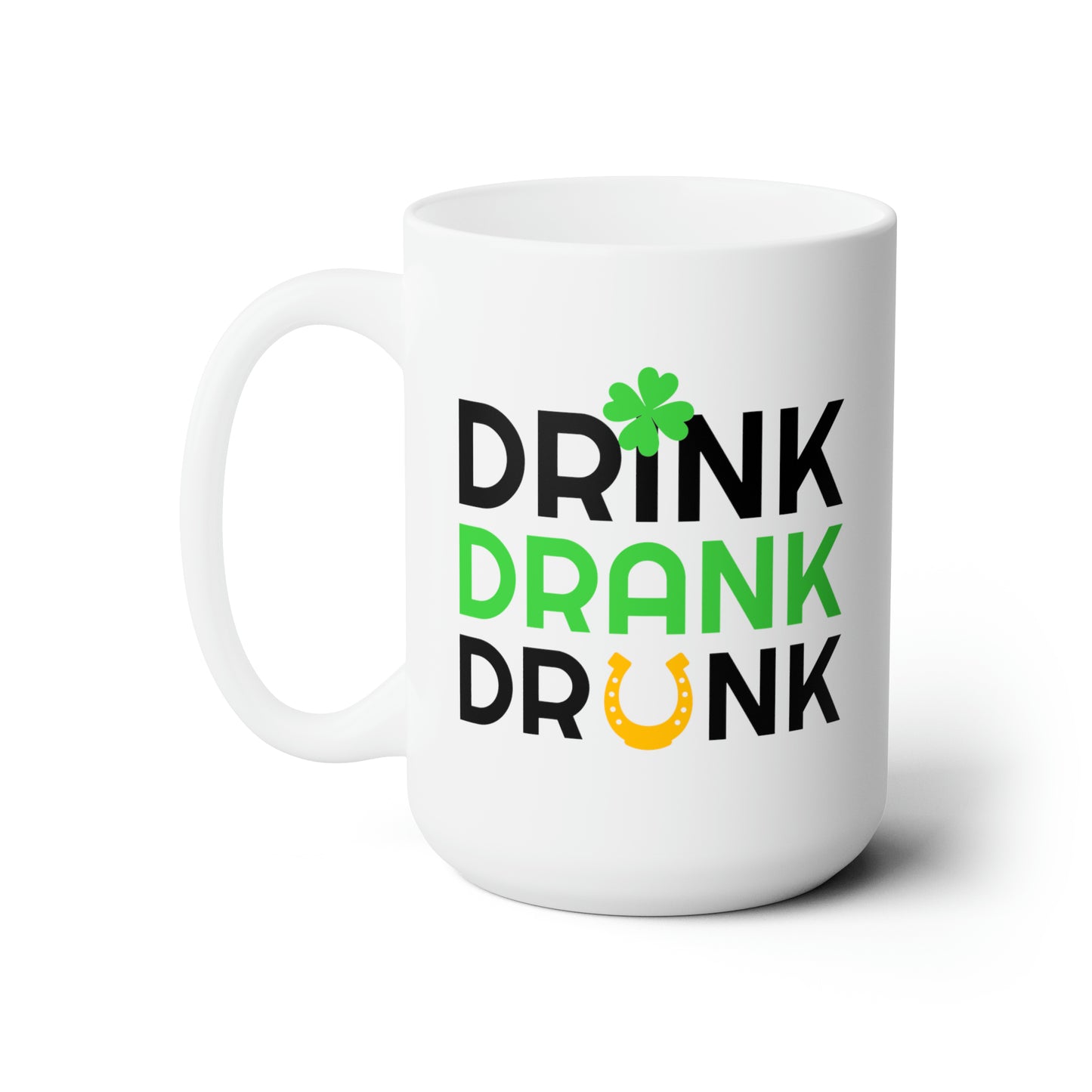 Irish Drinking Mug Ceramic Mug 15oz