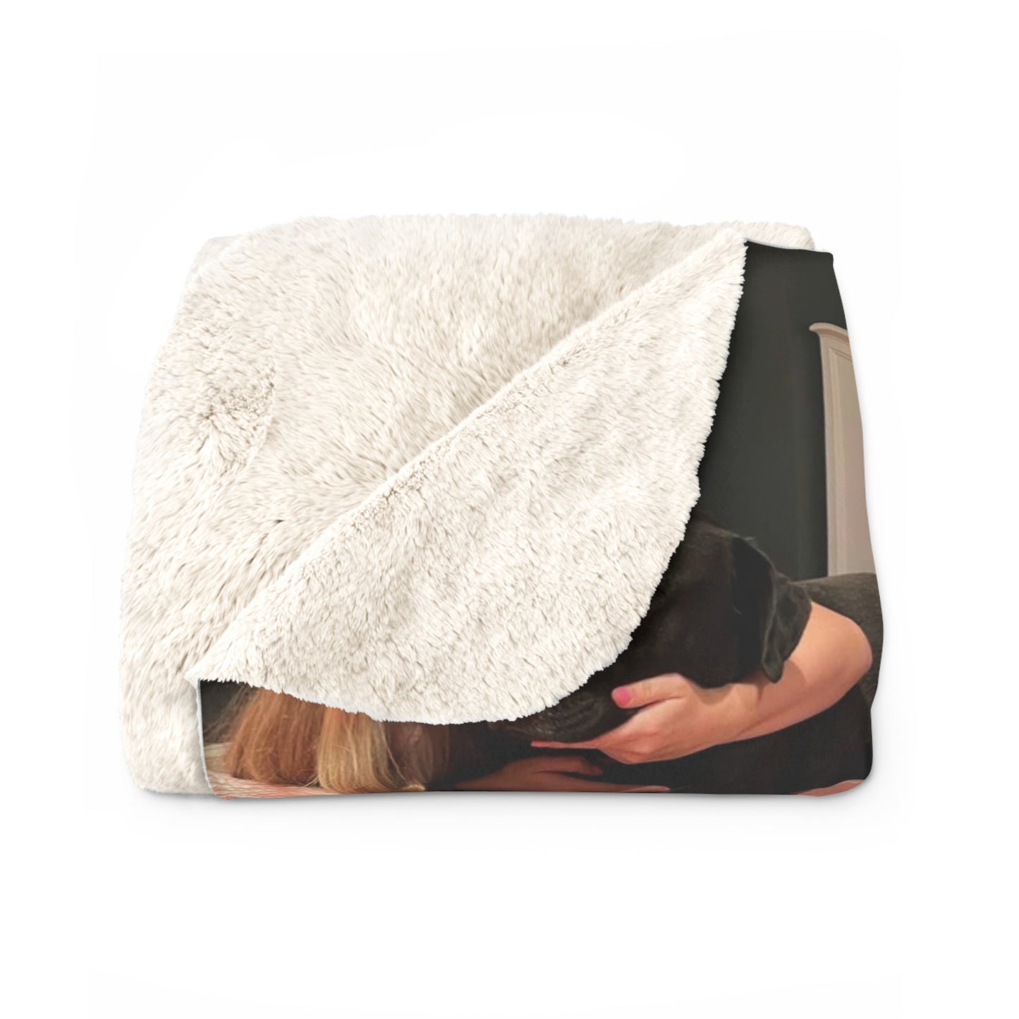 College Support Sherpa Fleece Blanket