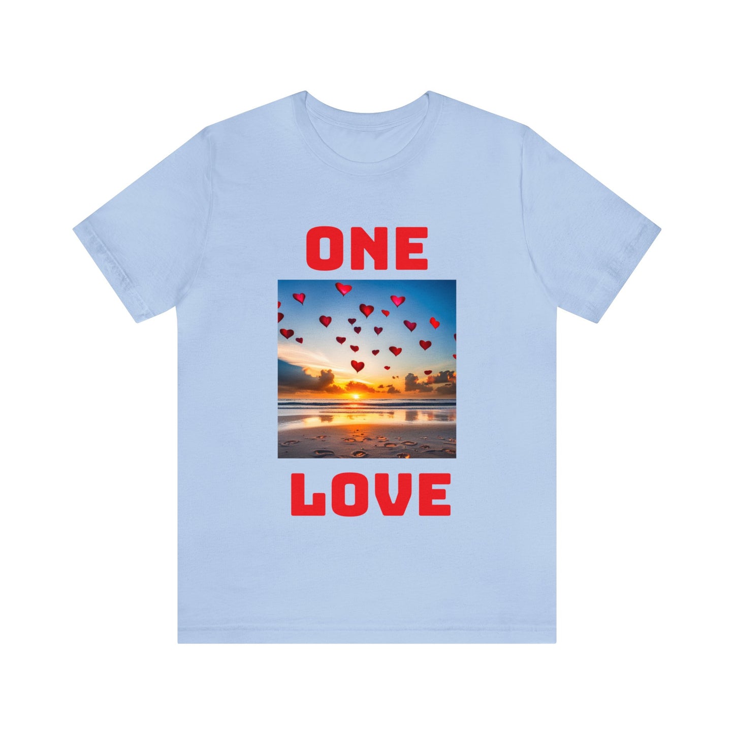 One Love Unisex Jersey Short Sleeve Tee