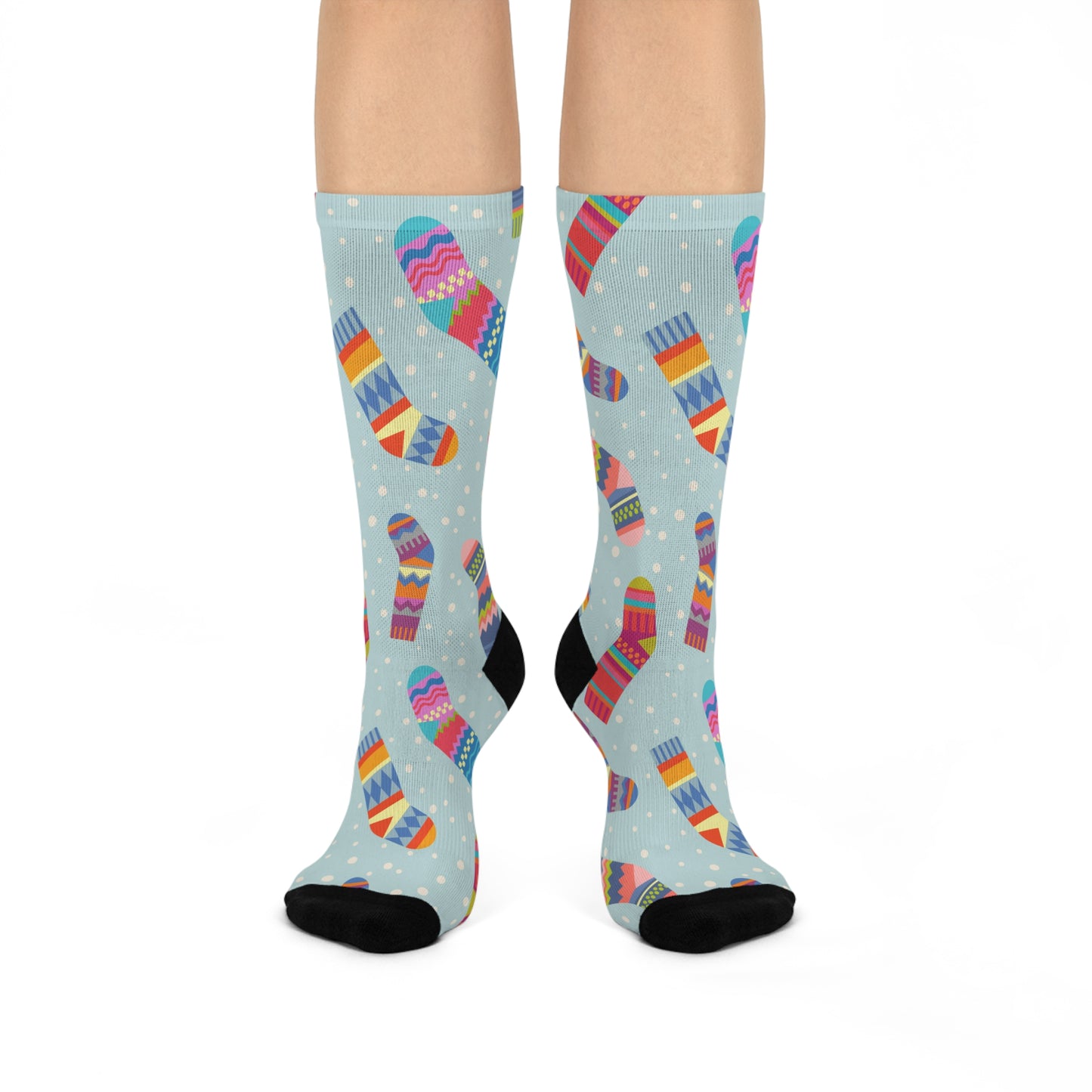 Cushioned Patterned Socks