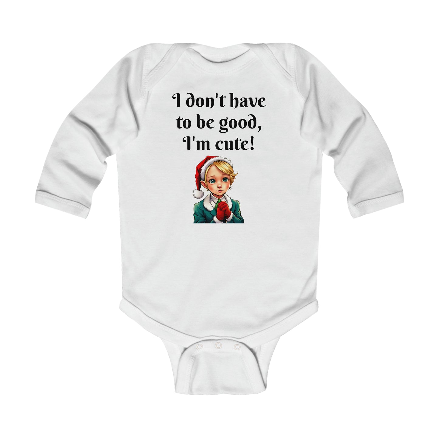 Christmas Infant Long Sleeve Bodysuit