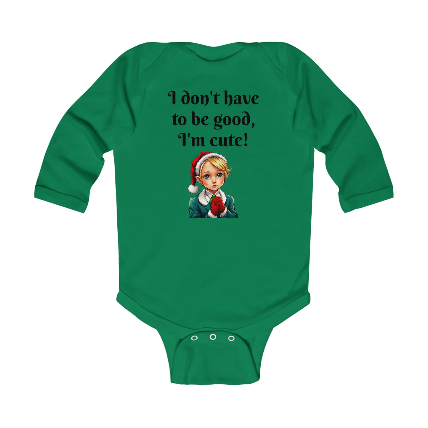 Christmas Infant Long Sleeve Bodysuit