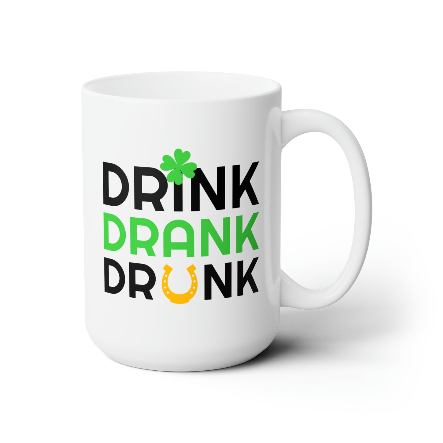 Irish Drinking Mug Ceramic Mug 15oz