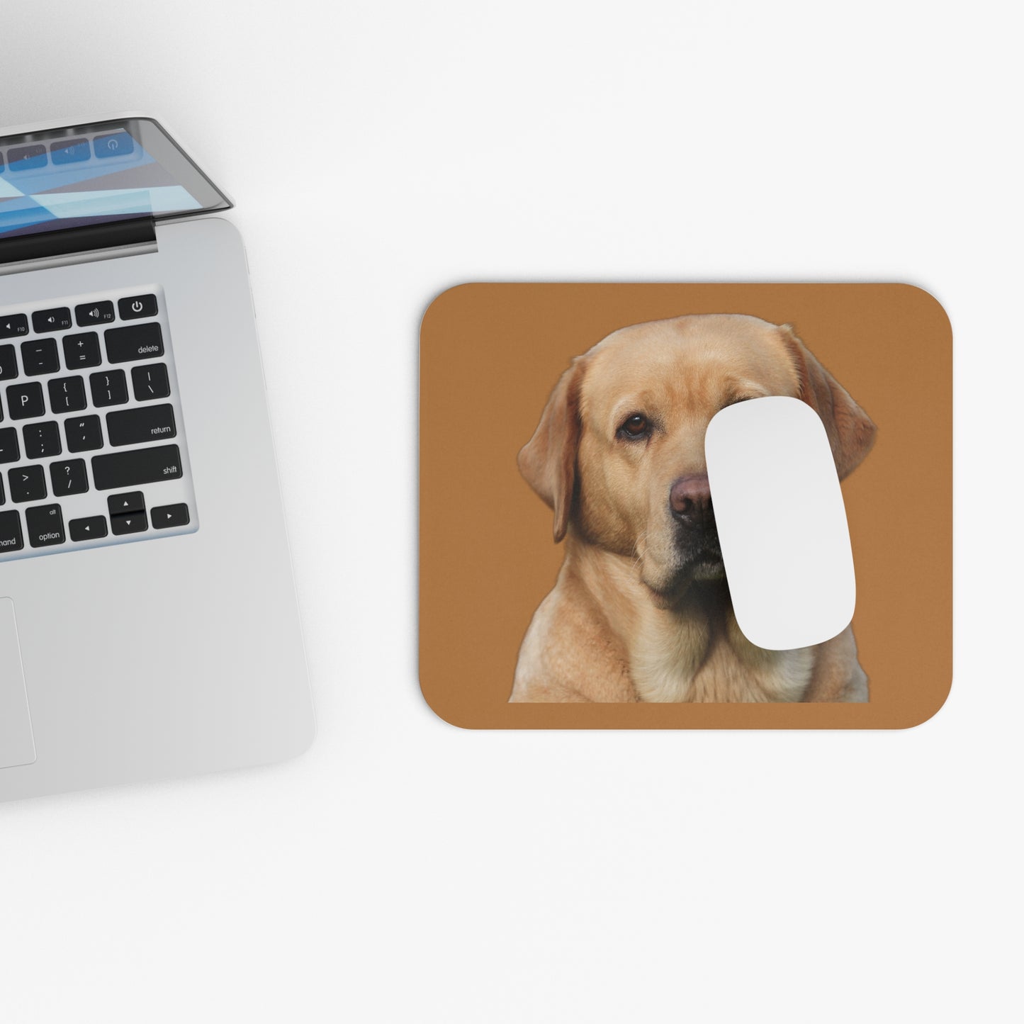 Yellow Lab Mouse Pad (Rectangle)