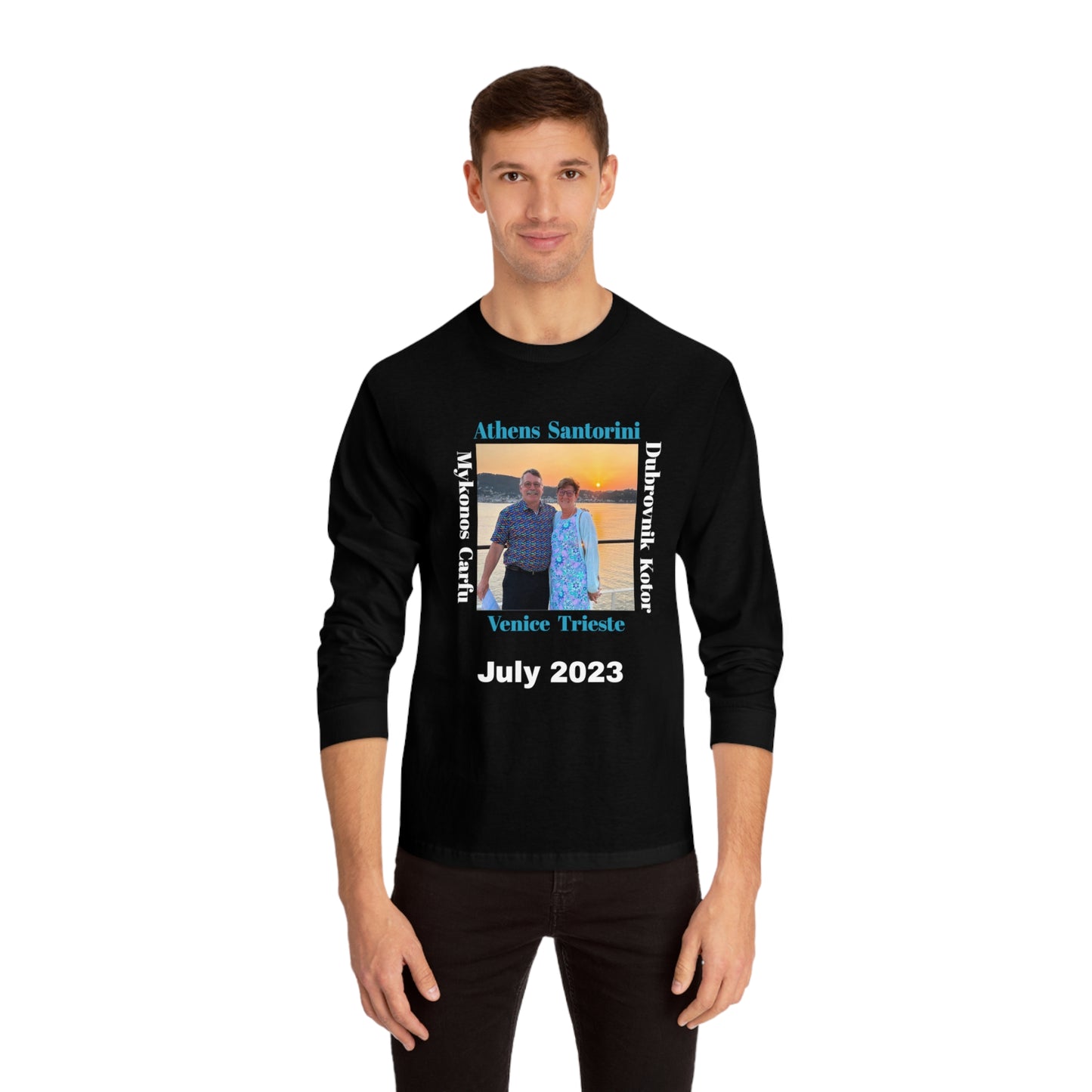 PERSONALIZE - add your own picture Unisex Classic Cruise Destination Long Sleeve T-Shirt