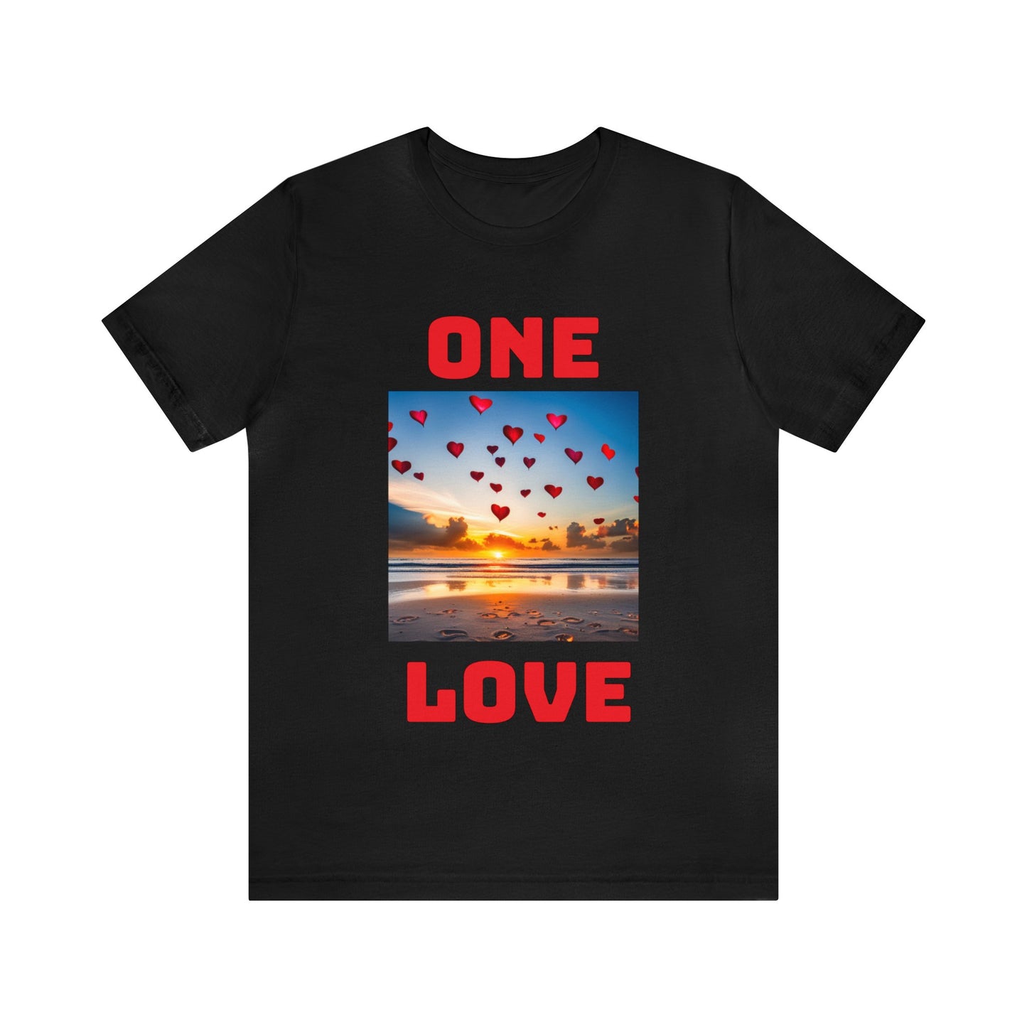 One Love Unisex Jersey Short Sleeve Tee