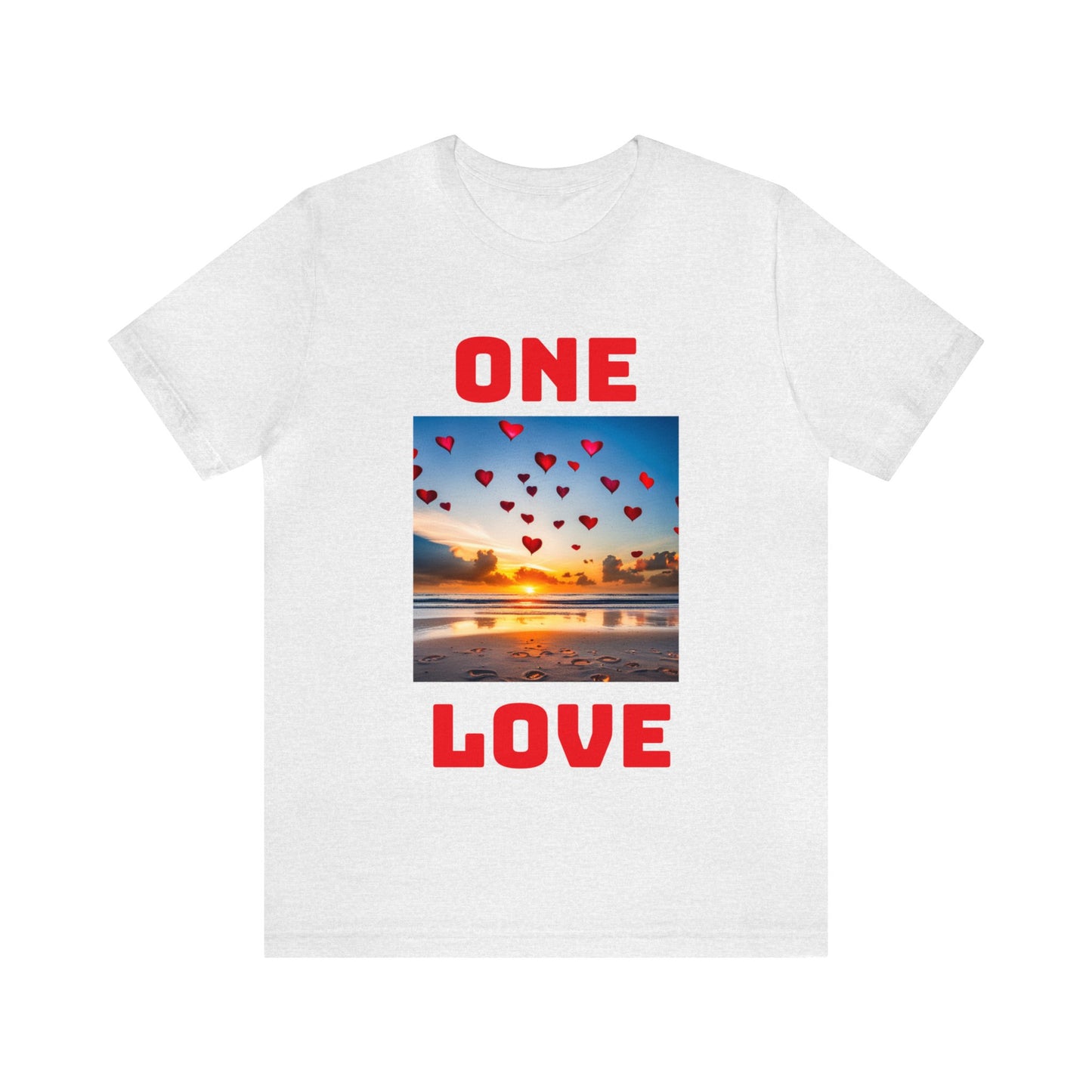 One Love Unisex Jersey Short Sleeve Tee