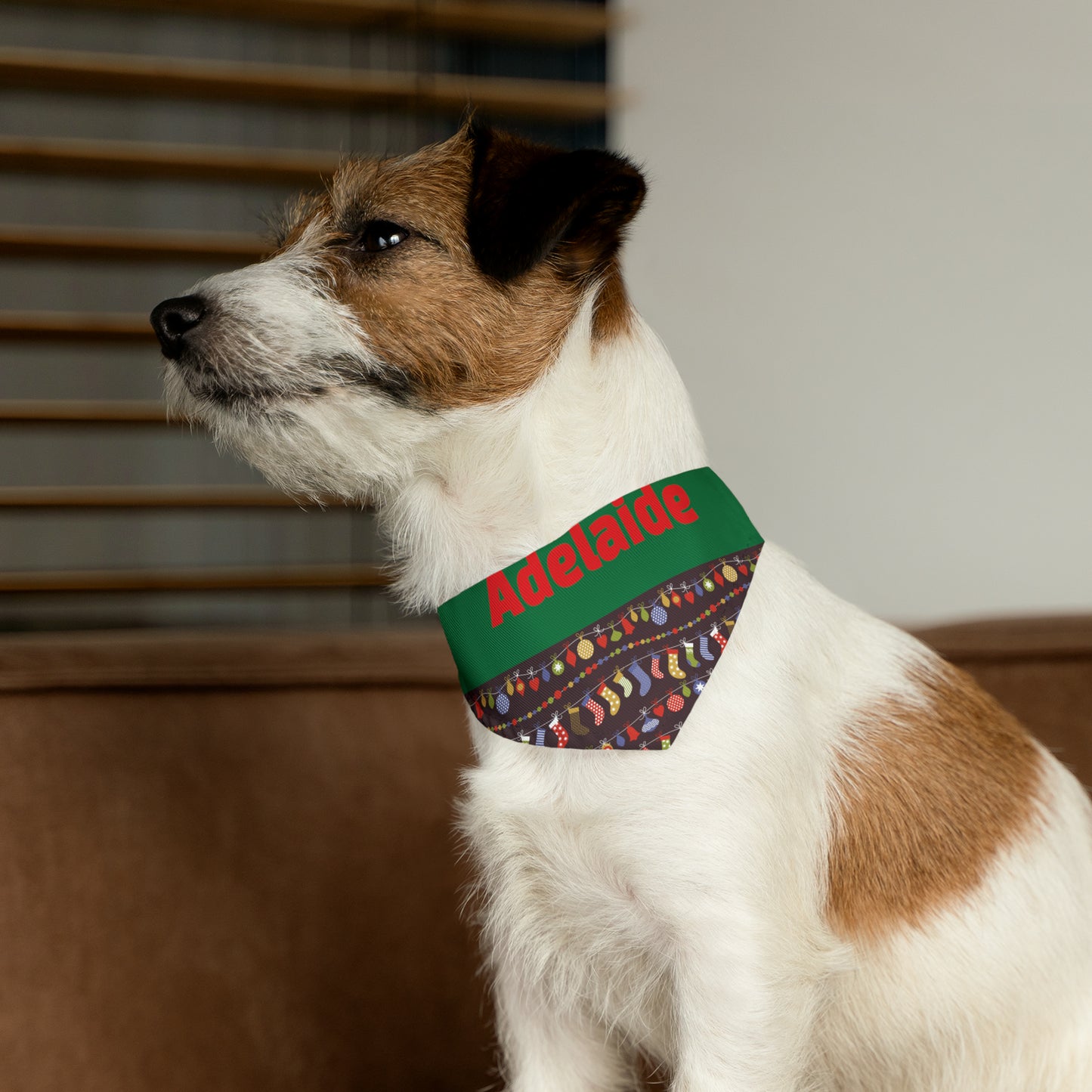 Personalized Christmas Pet Bandana Collar