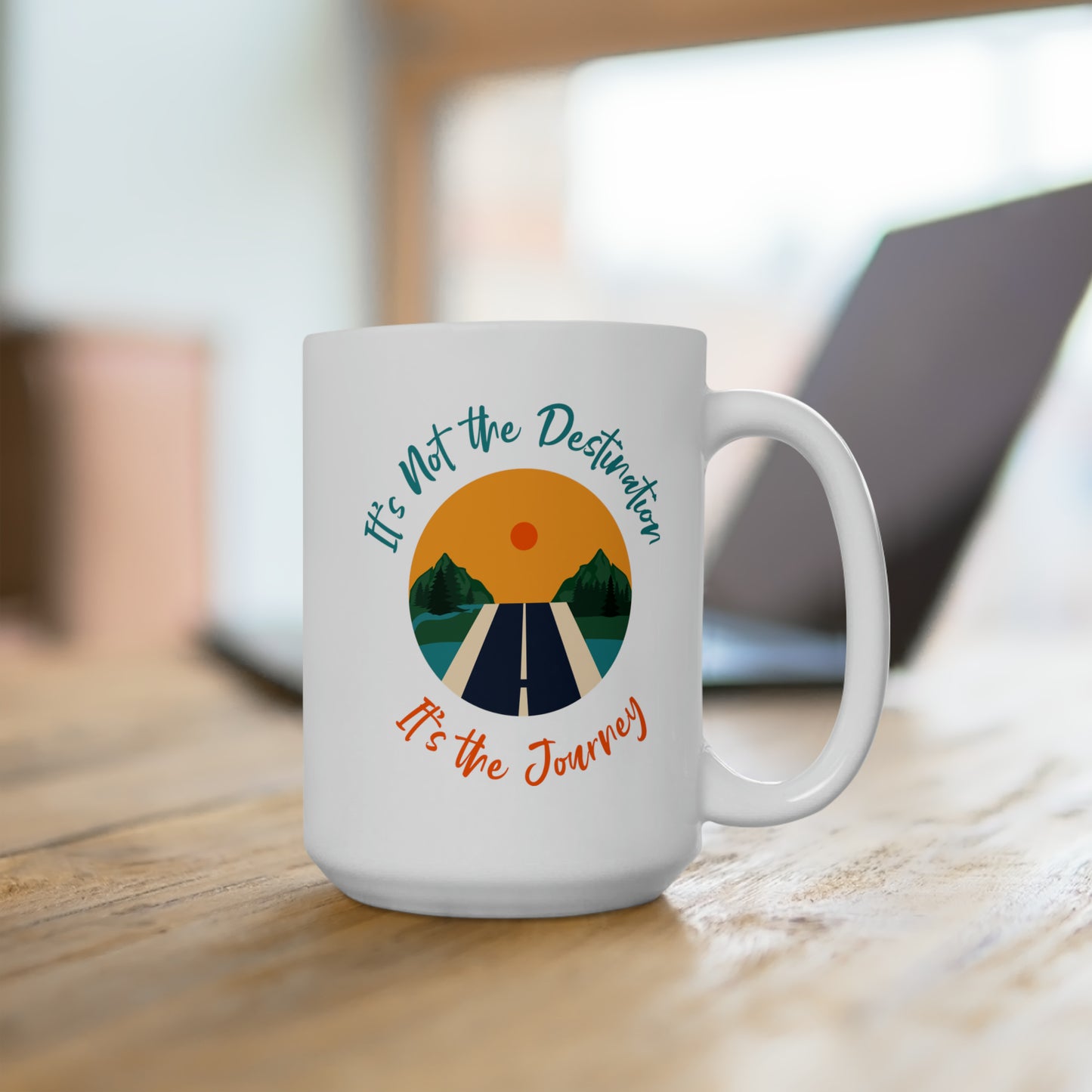 Destination Journey Ceramic Mug 15oz