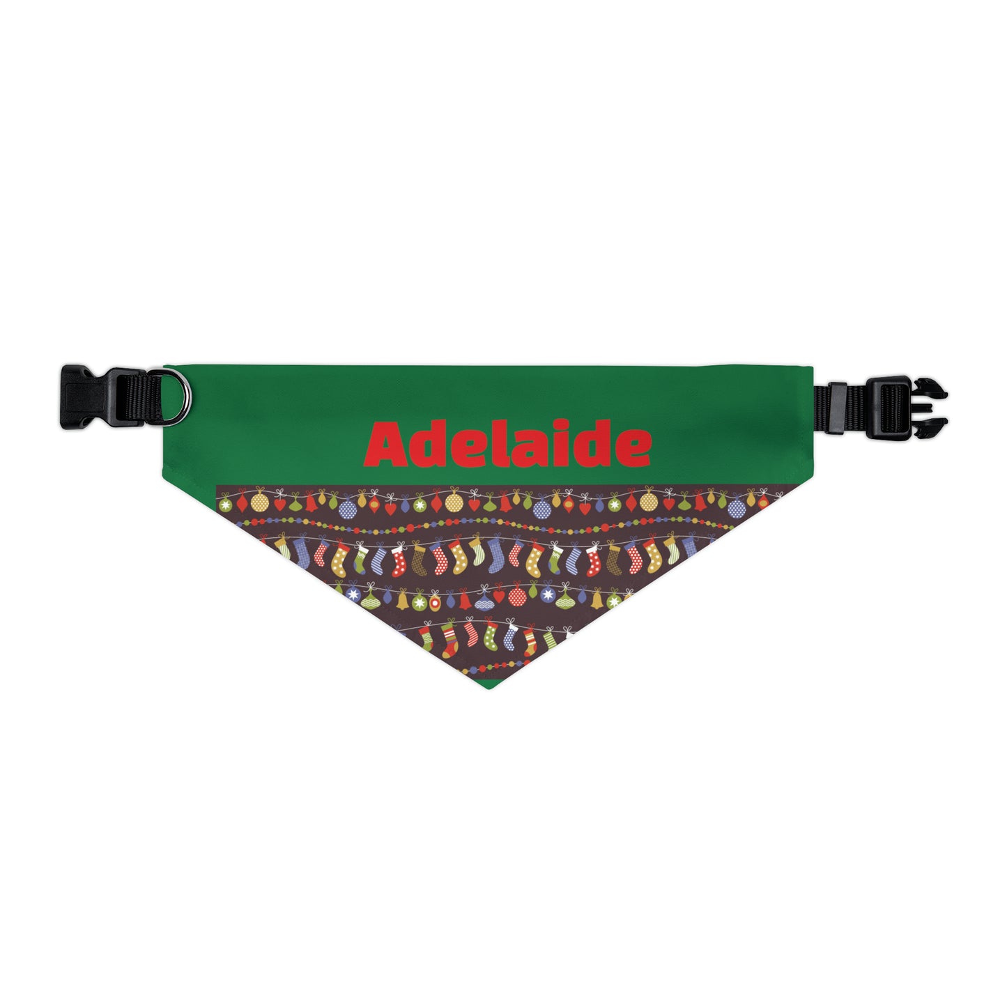 Personalized Christmas Pet Bandana Collar