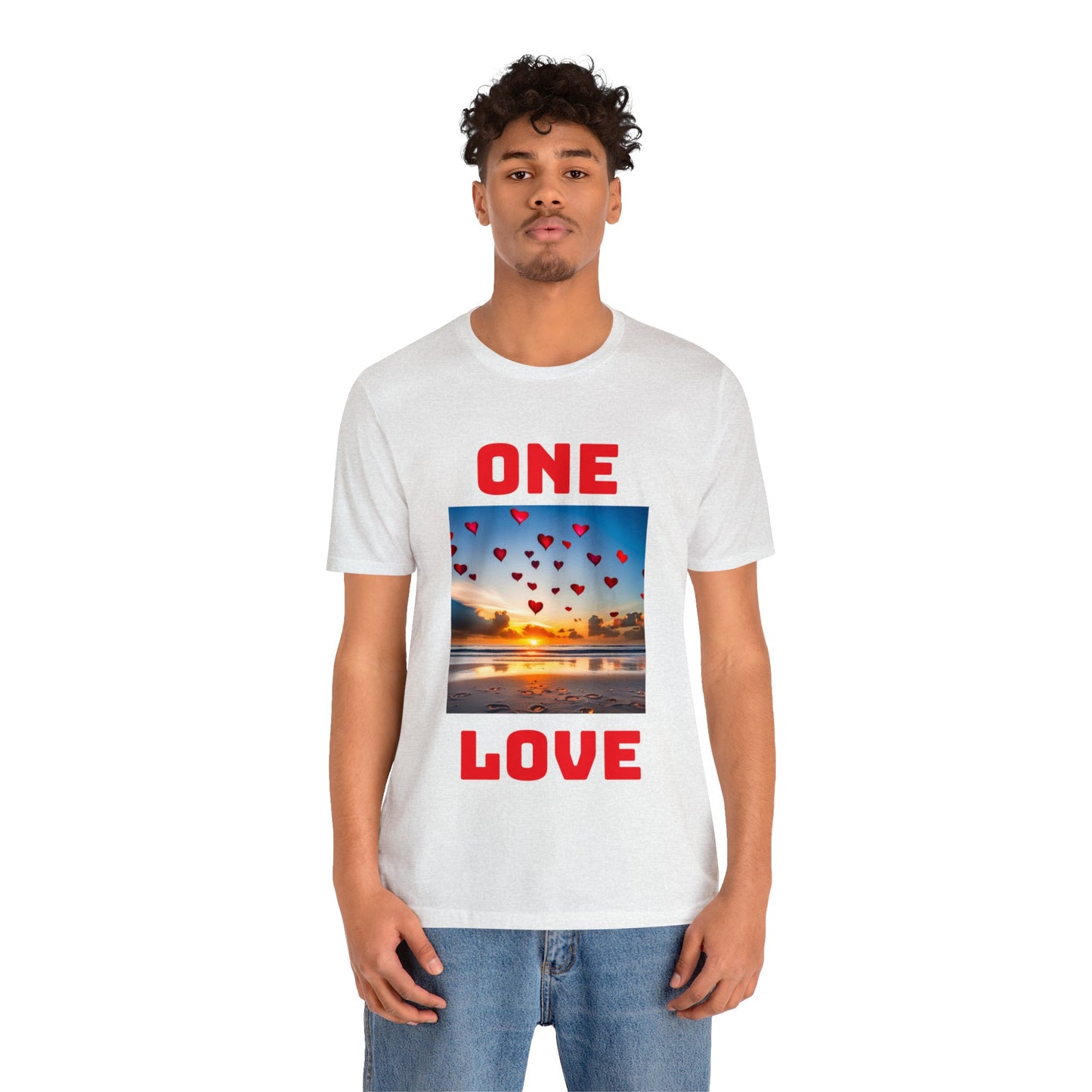 One Love Unisex Jersey Short Sleeve Tee