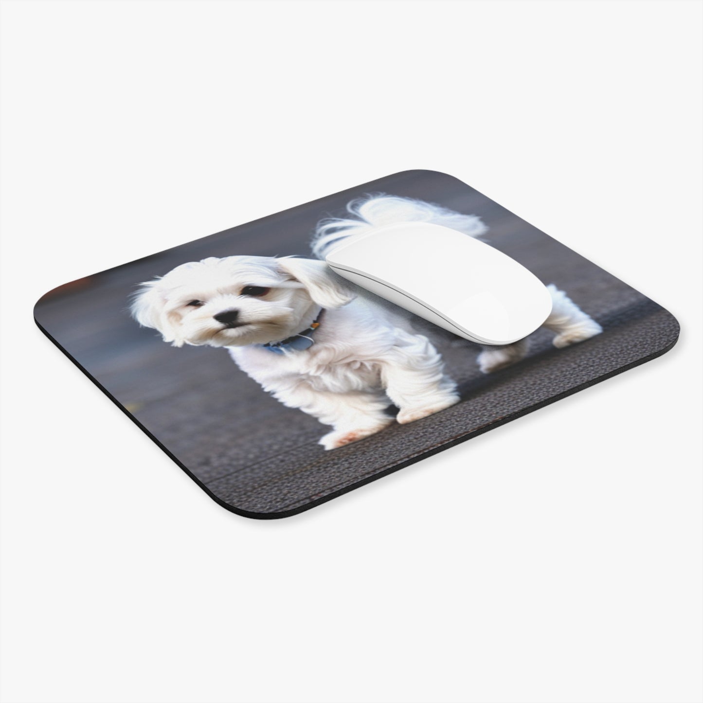 Maltese Mouse Pad (Rectangle)