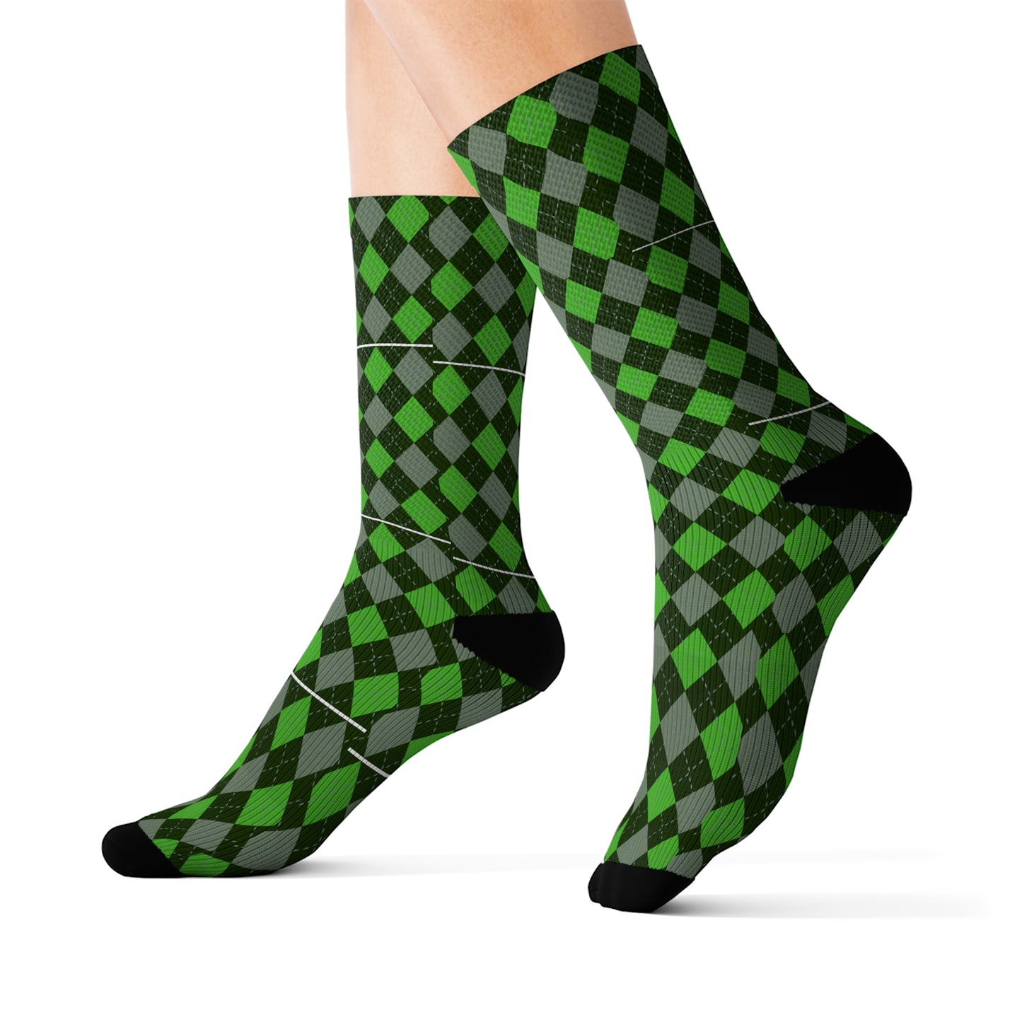 Argyle patterned Socks