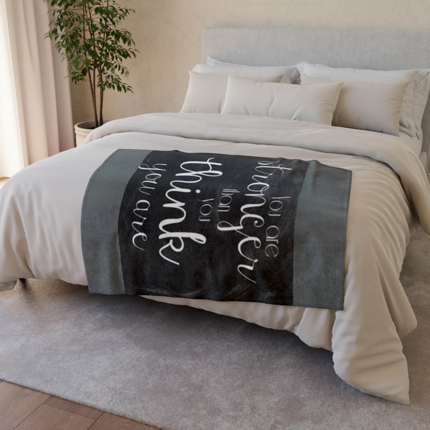 Encouragement Soft Polyester Blanket