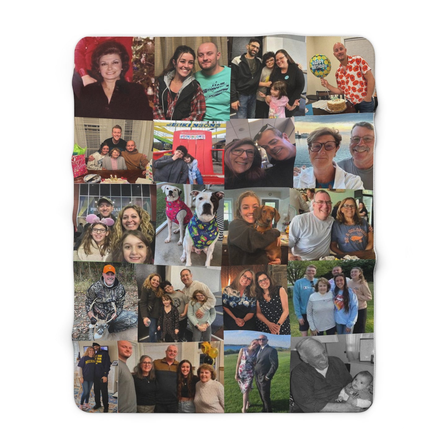 Customized Sherpa Fleece Blanket