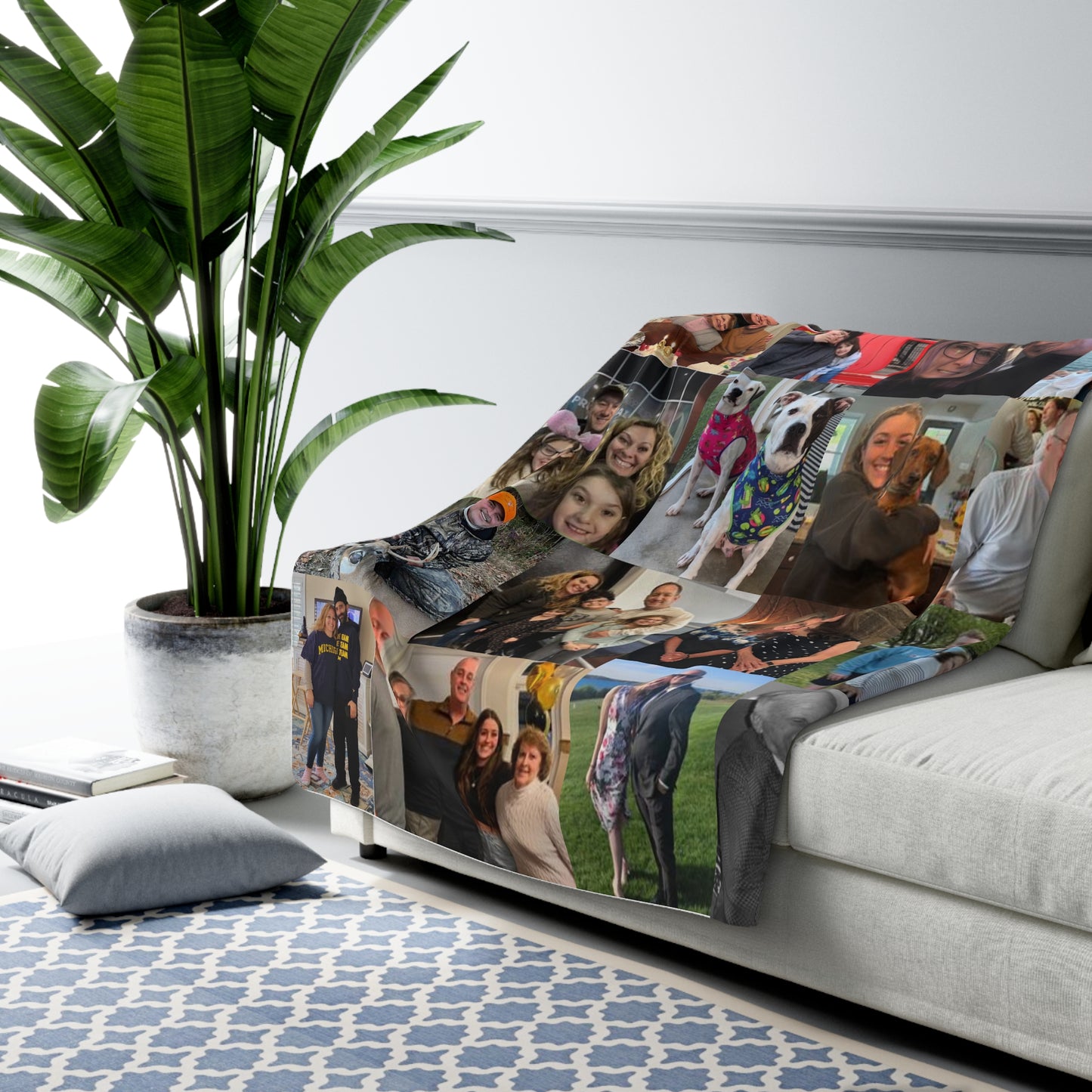 Customized Sherpa Fleece Blanket