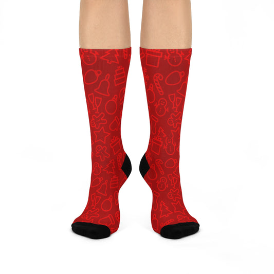 Cushioned Christmas Socks