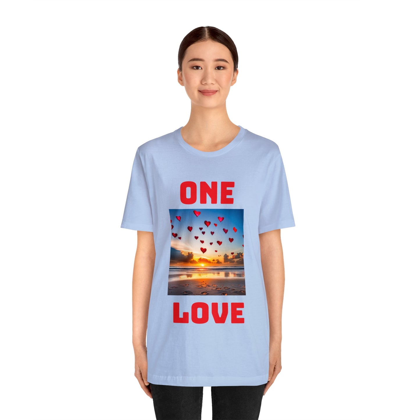 One Love Unisex Jersey Short Sleeve Tee