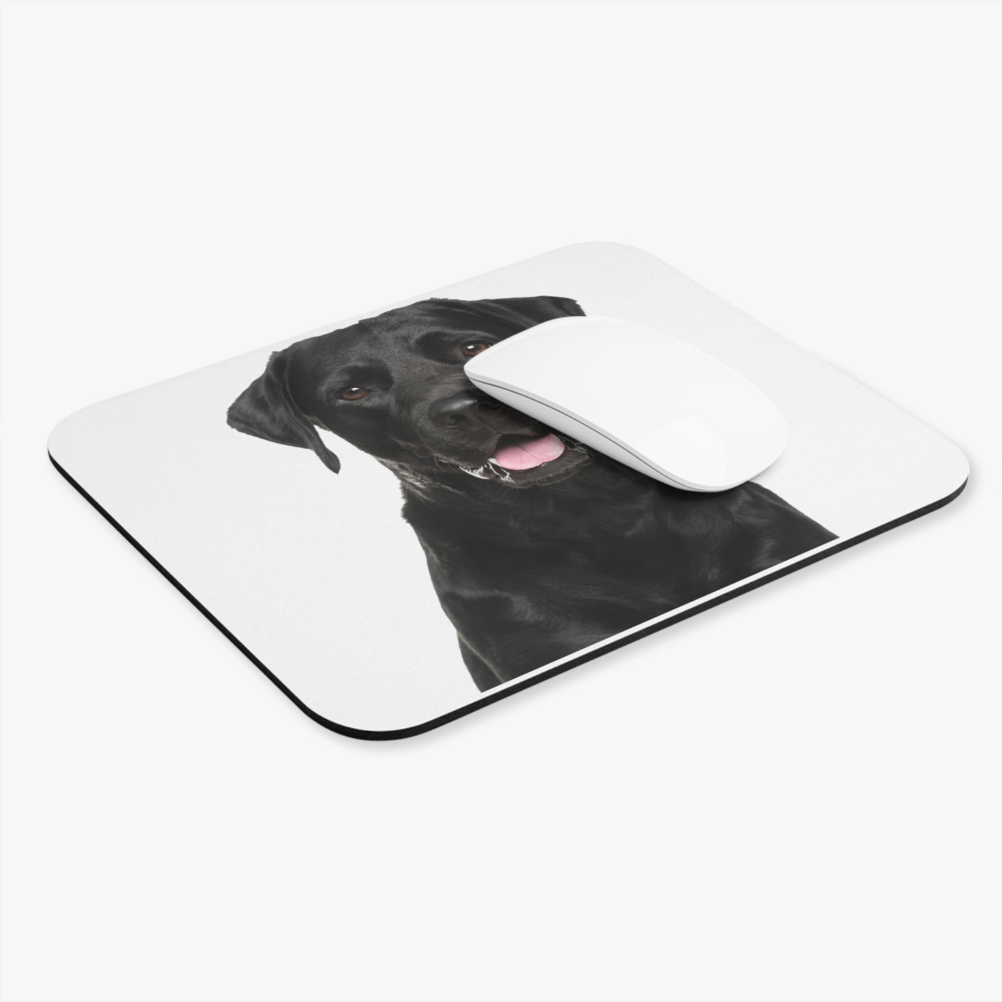 Black Lab Mouse Pad (Rectangle)