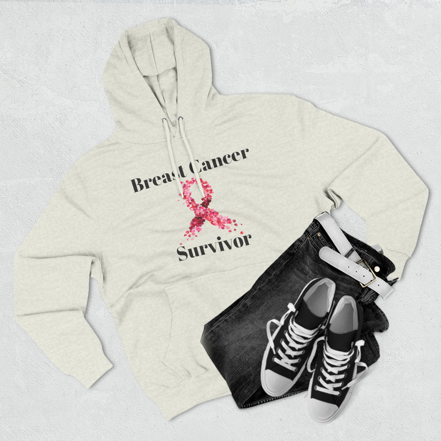 BC Awareness Unisex Premium Pullover Hoodie