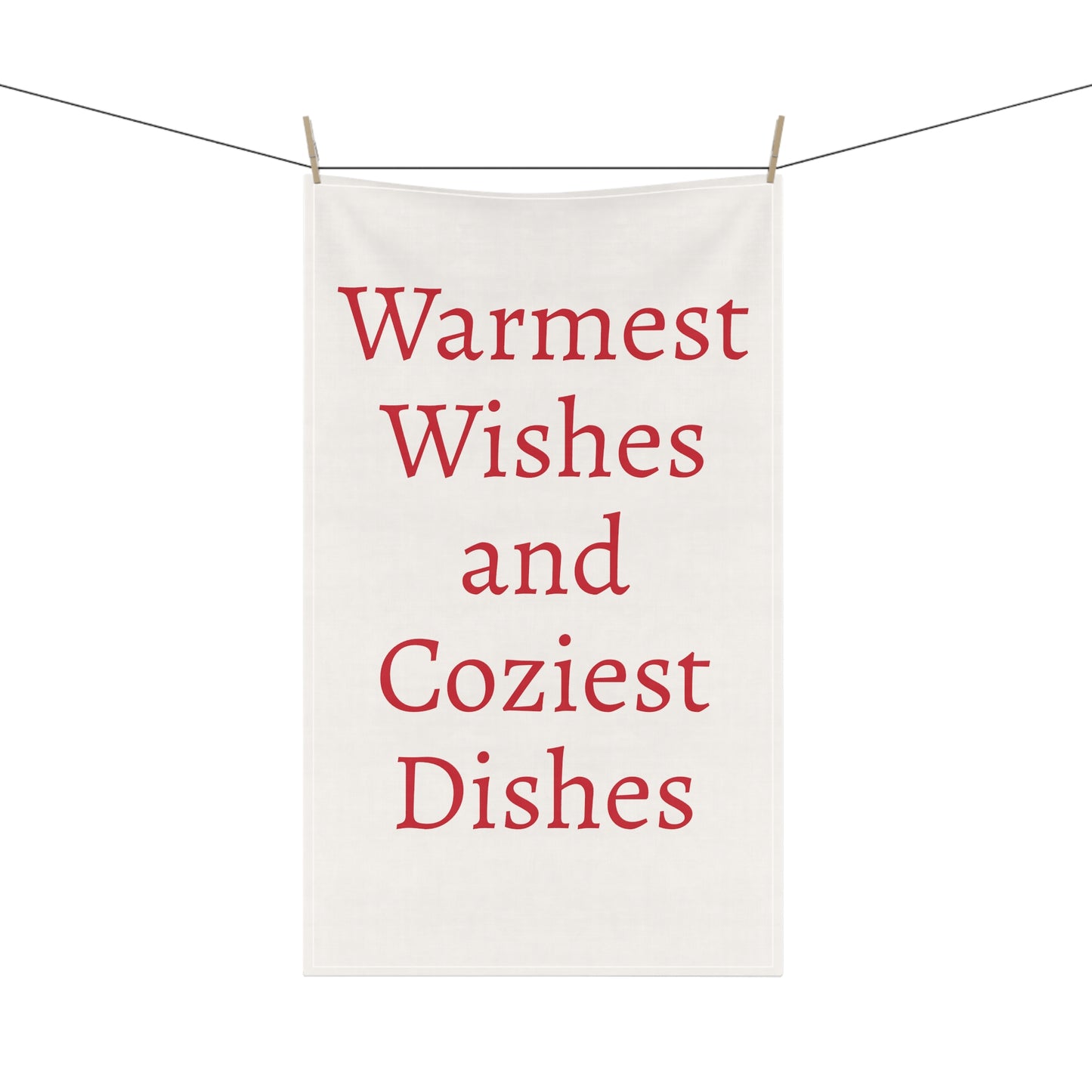 Holiday Dishes Kitchen Towel