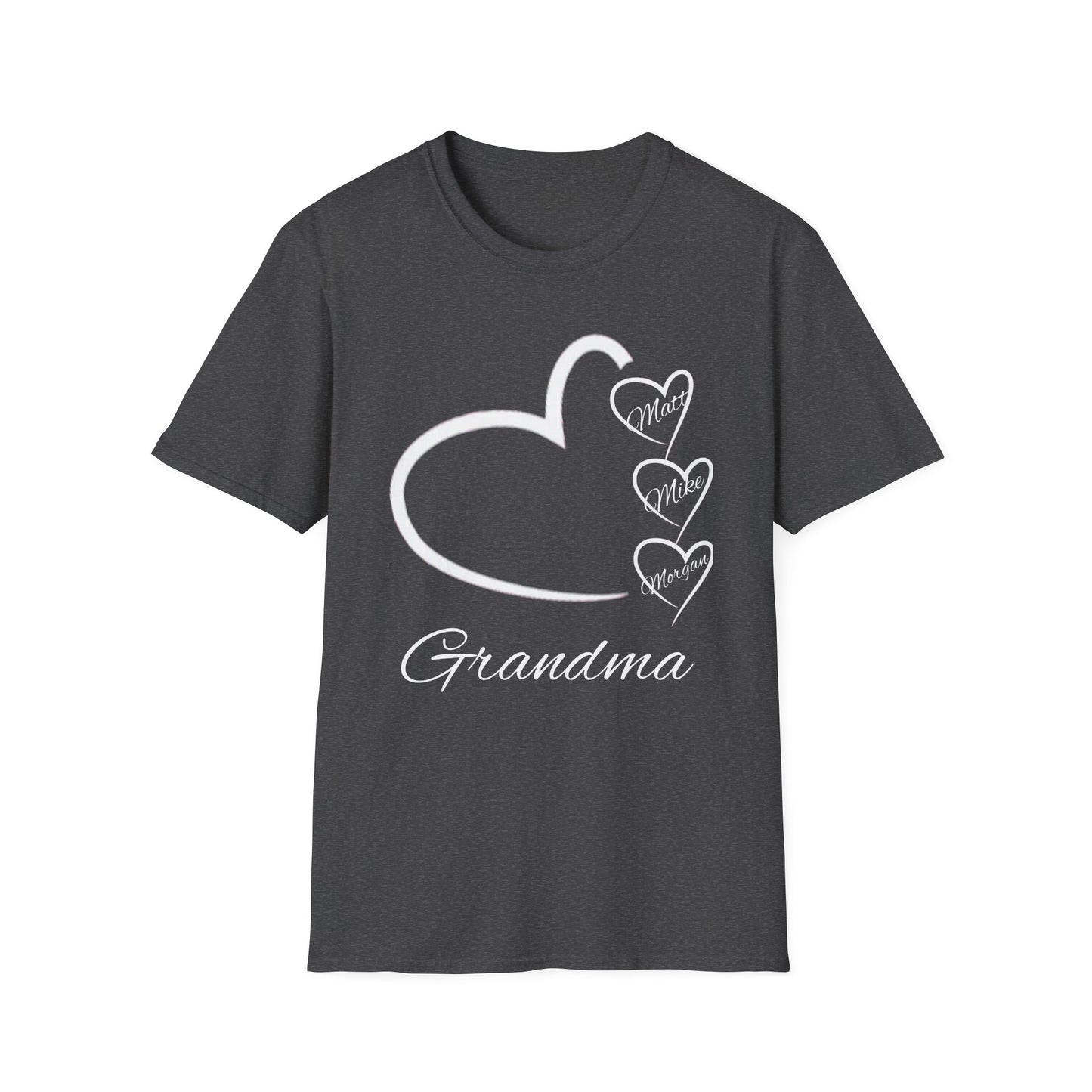 Grandma Valentines Unisex Softstyle T-Shirt