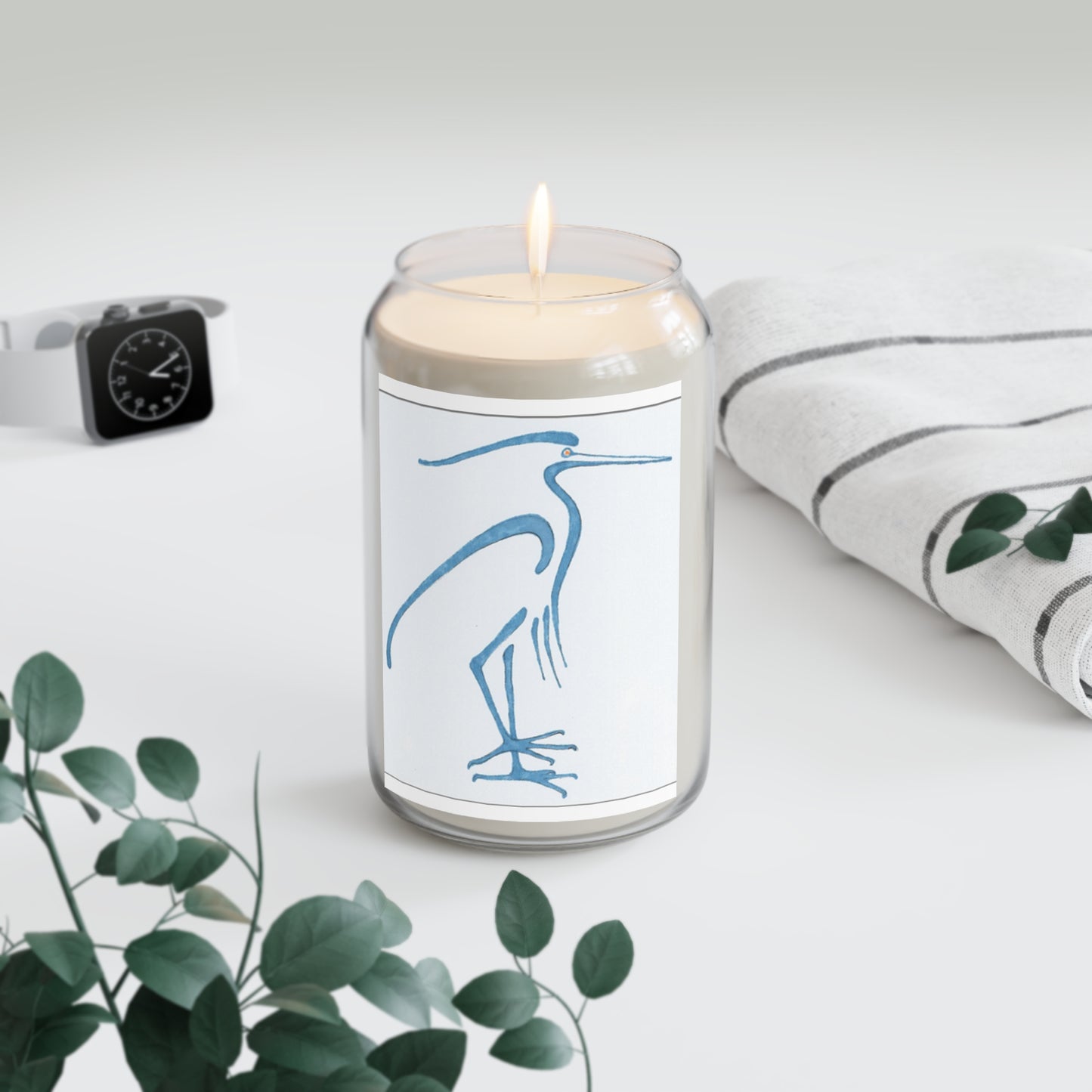 Bird profile Scented Candle, 13.75oz