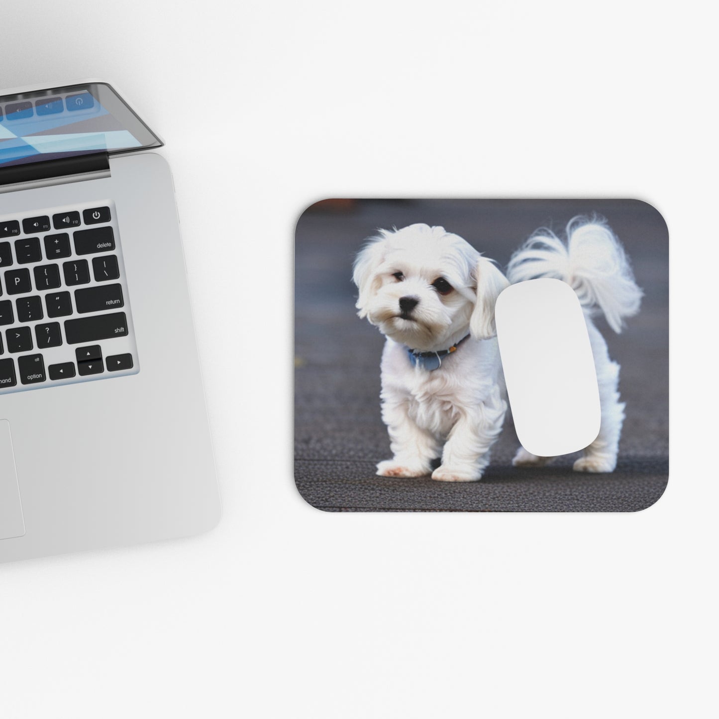 Maltese Mouse Pad (Rectangle)